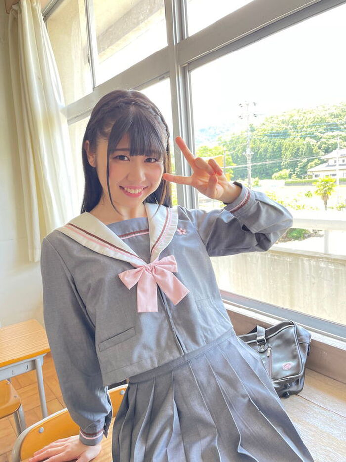 Popular Gradle Watanabe Himuga with a cute service spirit smile, nipple sheer with see-through ban and can be attacked to Mako with roller www 23th image