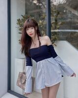 Choji-Ying-jong-sen Sister Candy Mysterious Triangle Oblong Broadcasting 勻稱體髖哪