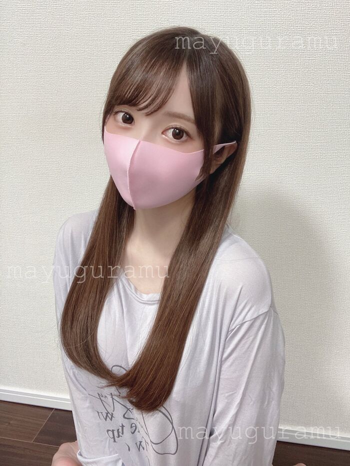 Mayu wowuramu Dekapi selfie summary! Mask beautiful F cup big JD is too erotic 3th image