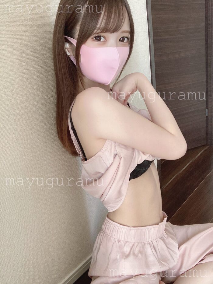 Mayu wowuramu Dekapi selfie summary! Mask beautiful F cup big JD is too erotic 37th image