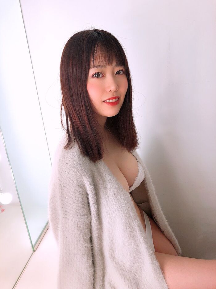 Mizuura Sakura Decapai Selfie Summary! G cup god milk AV actress's Twitter is too erotic 36th image