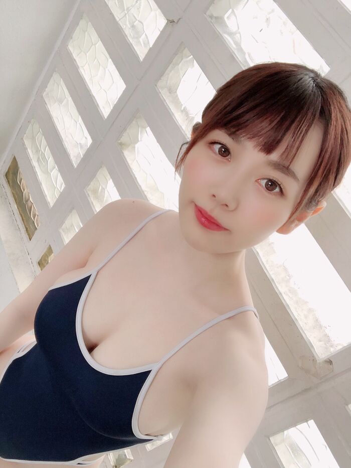 Mizuura Sakura Decapai Selfie Summary! G cup god milk AV actress's Twitter is too erotic 4th image