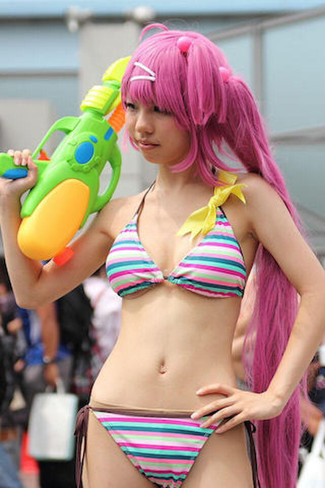 Summary image of bikini cosplayer who was in Comiket 13th image