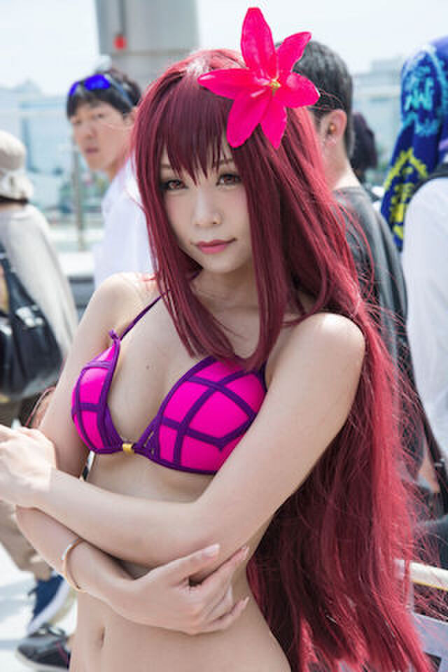 Summary image of bikini cosplayer who was in Comiket 19th image