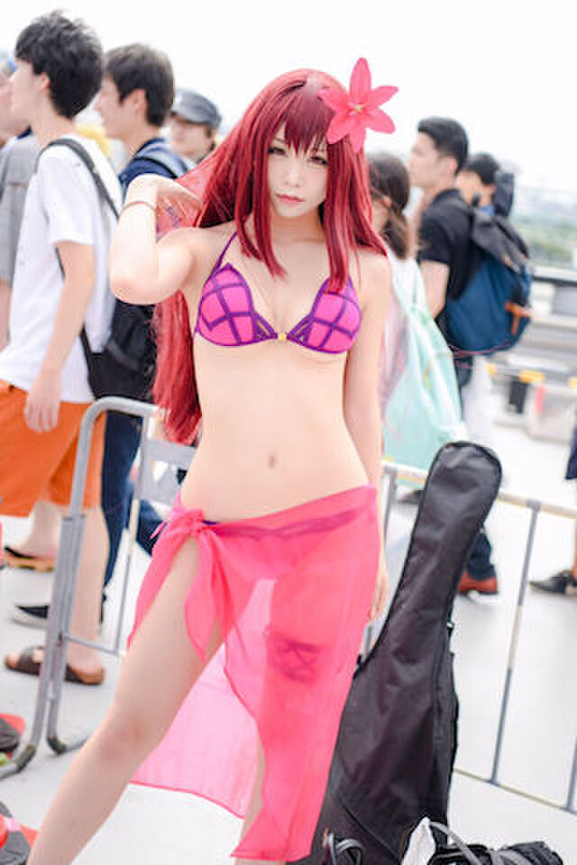 Summary image of bikini cosplayer who was in Comiket 24th image