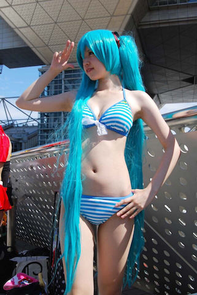 Summary image of bikini cosplayer who was in Comiket 31th image
