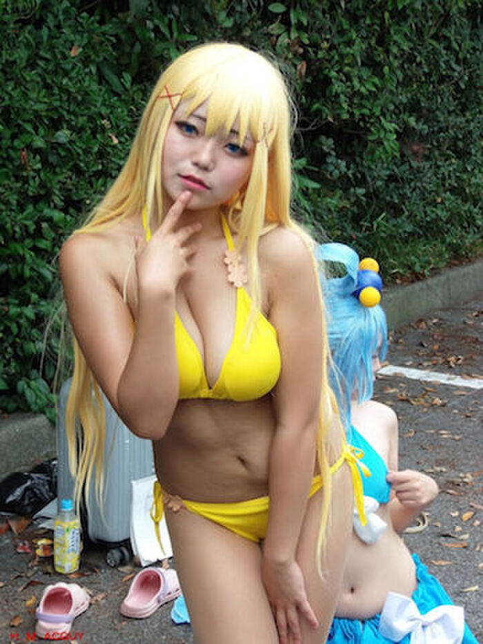 Summary image of bikini cosplayer who was in Comiket 56th image