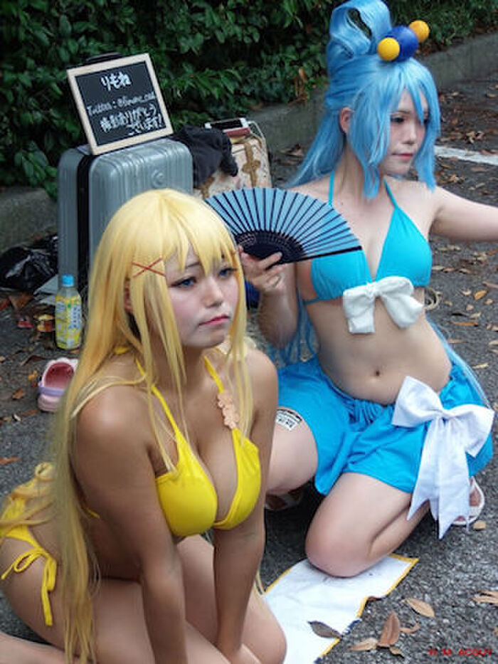 Summary image of bikini cosplayer who was in Comiket 59th image
