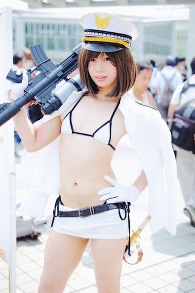 Summary image of bikini cosplayer who was in Comiket 72th image