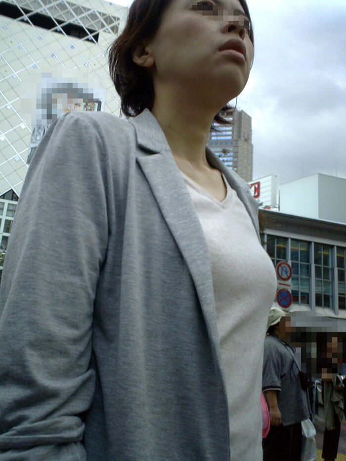 Voyeur street shooting erotic image of an intensely erotic amateur named clothes 19th image
